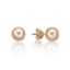 Picture of 3mm RGP SILVER HOLLOW BALL STUDS